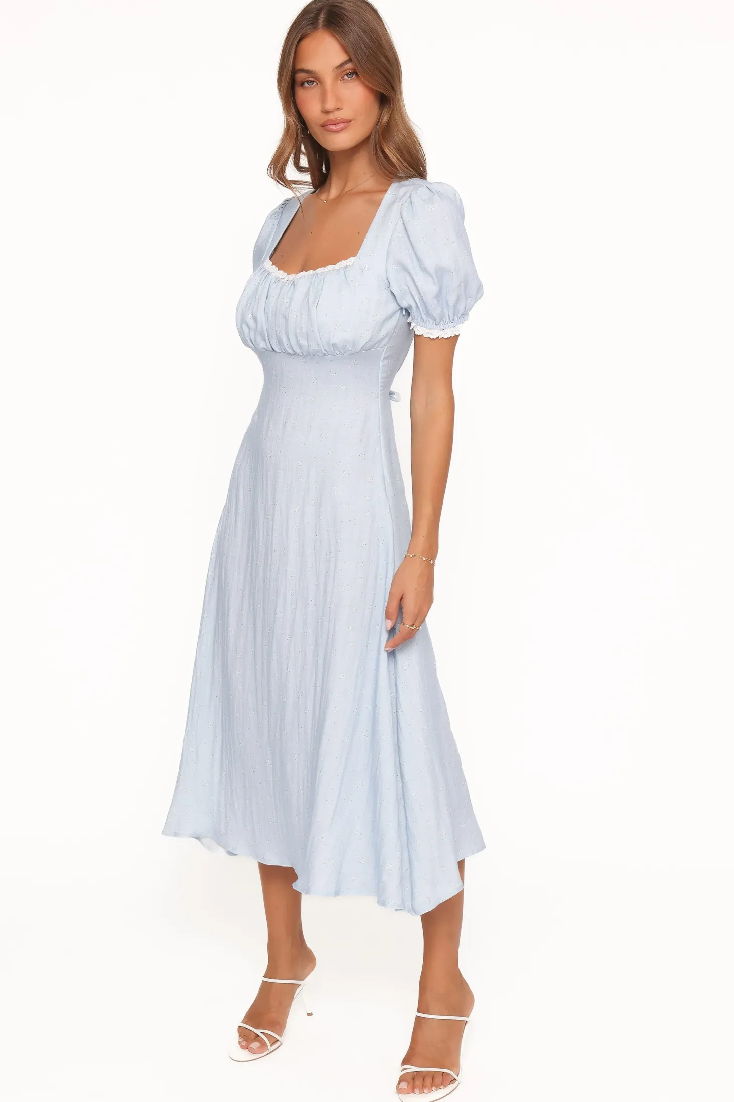Francine Lace Midi Dress