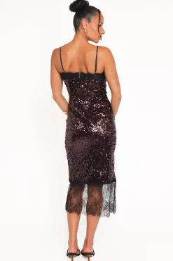 Frida Lace Midi Dress