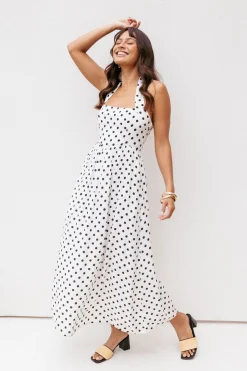 Gemini Halterneck Maxi Dress