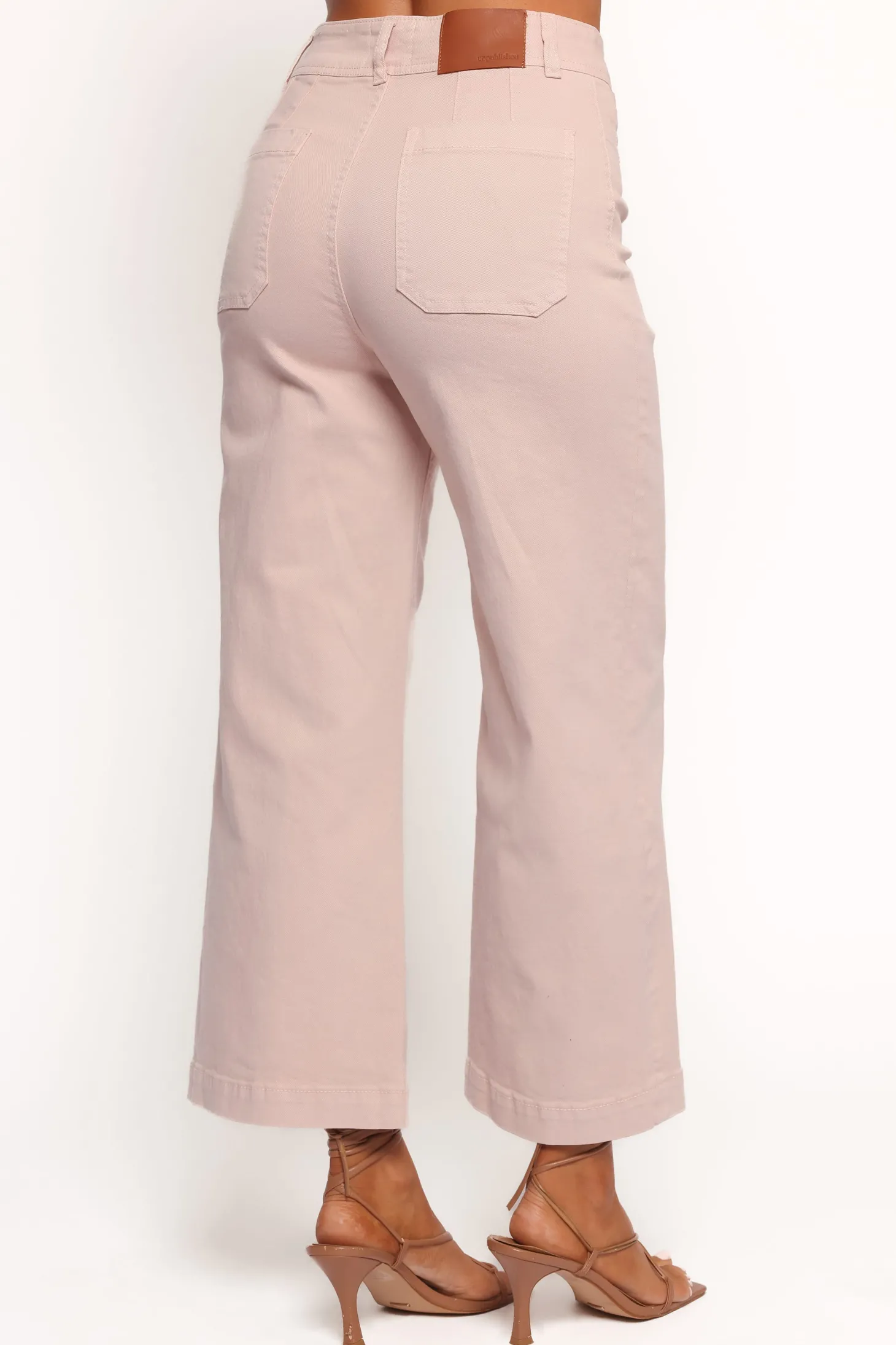 Gemma Cropped Wide Leg Jeans