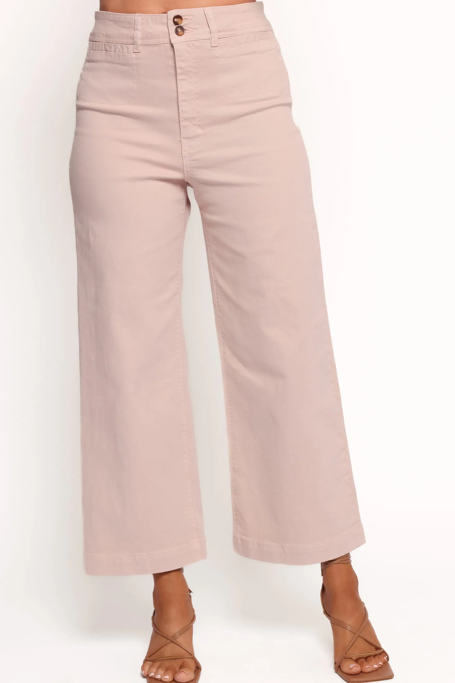 Gemma Cropped Wide Leg Jeans