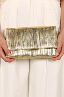 Gemma Ruched Clutch