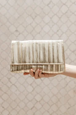 Gemma Ruched Clutch