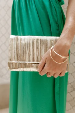 Gemma Ruched Clutch