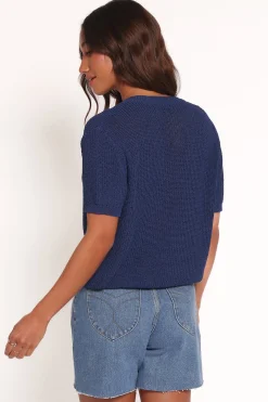 Gemma Short Sleeve Bow Cardigan