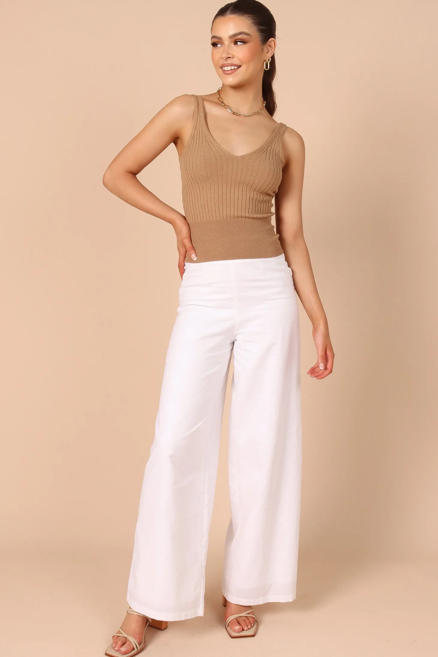 Gemma V Neck Tank Top