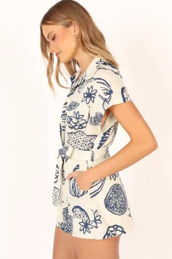 Georgina Tie Waist Romper