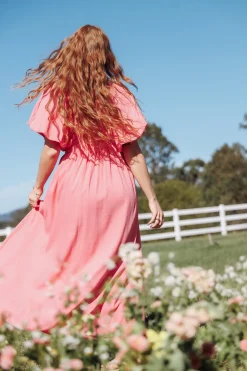 Gianna Puff Sleeve Maxi Dress