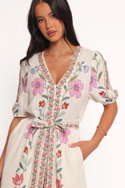 Ginger Tie Waist Romper