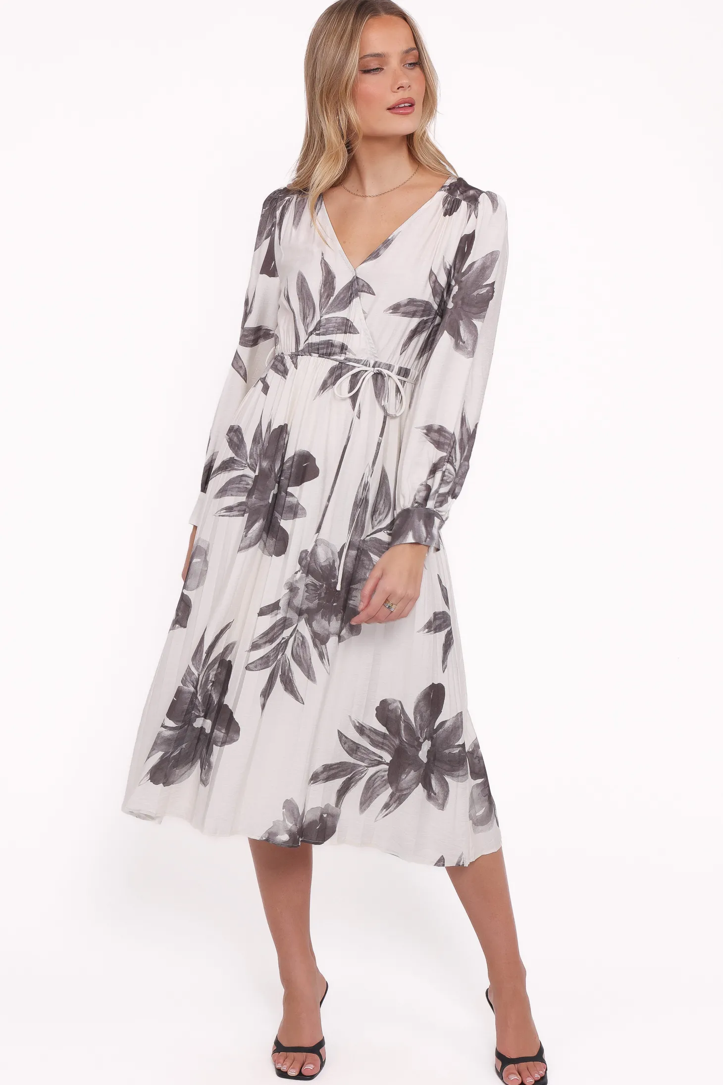 Grainne Long Sleeve Midi Dress