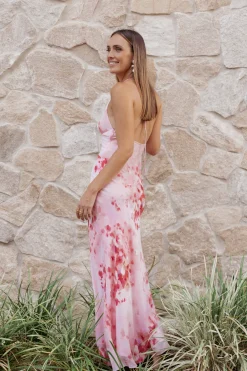 Gwyneth Halterneck Maxi Dress