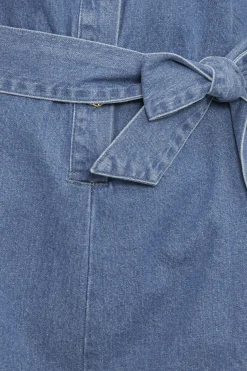 Hailey Denim Romper