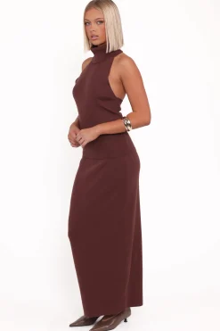 Halley Knit Halter Skirt Set