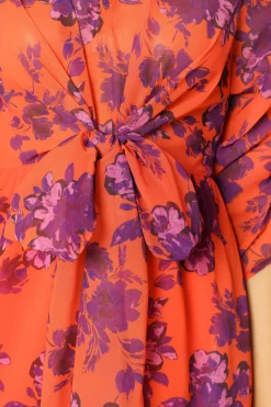 Hallie Midi Floral Dress