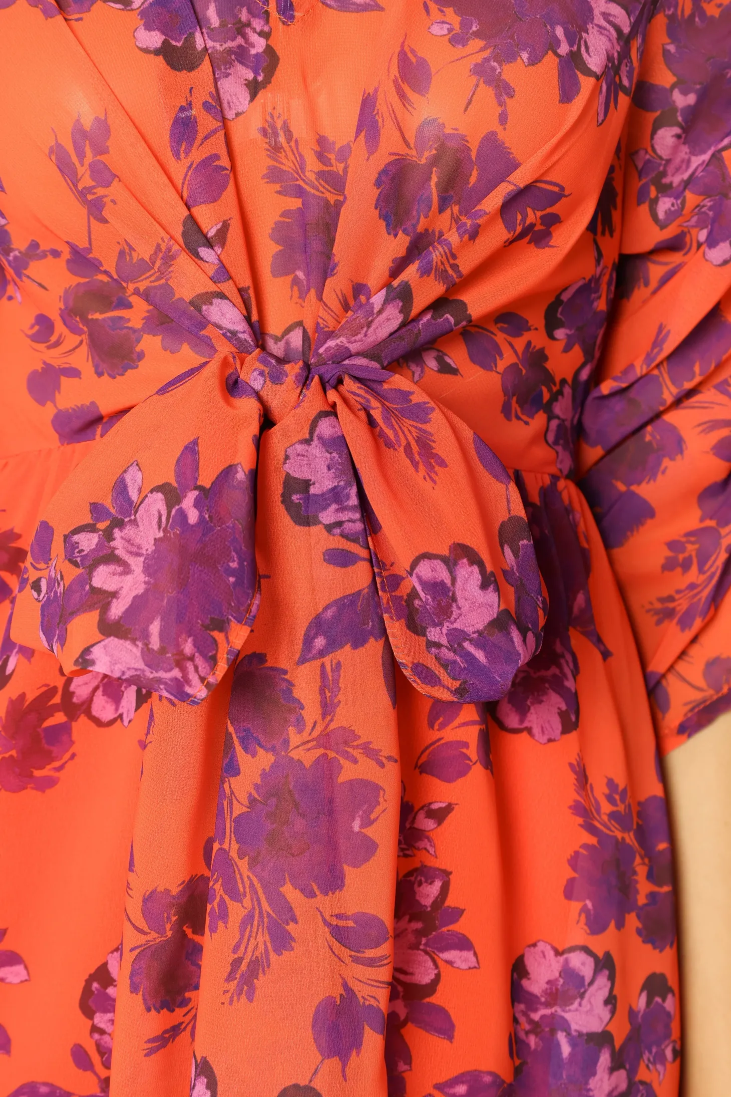 Hallie Midi Floral Dress