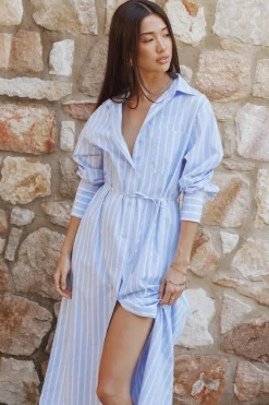 Harlan Long Sleeve Midi Dress