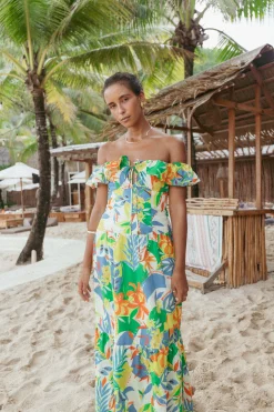 Harriet Off Shoulder Maxi Dress