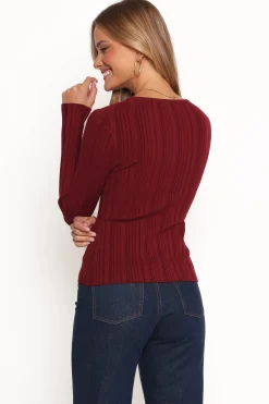 Hatte Cardigan Top