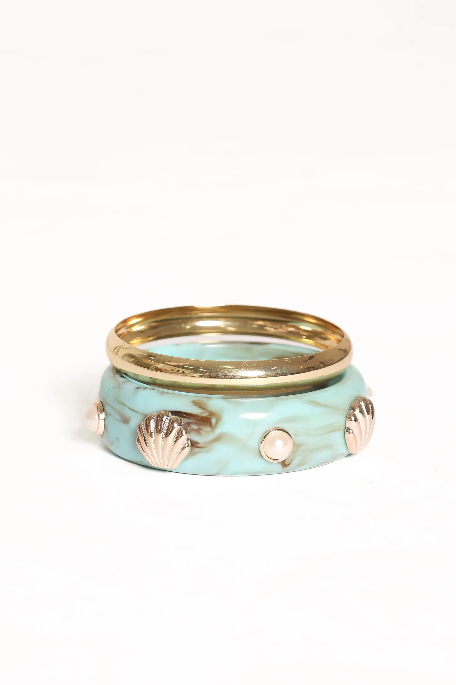 Havana Shell Bangle Set
