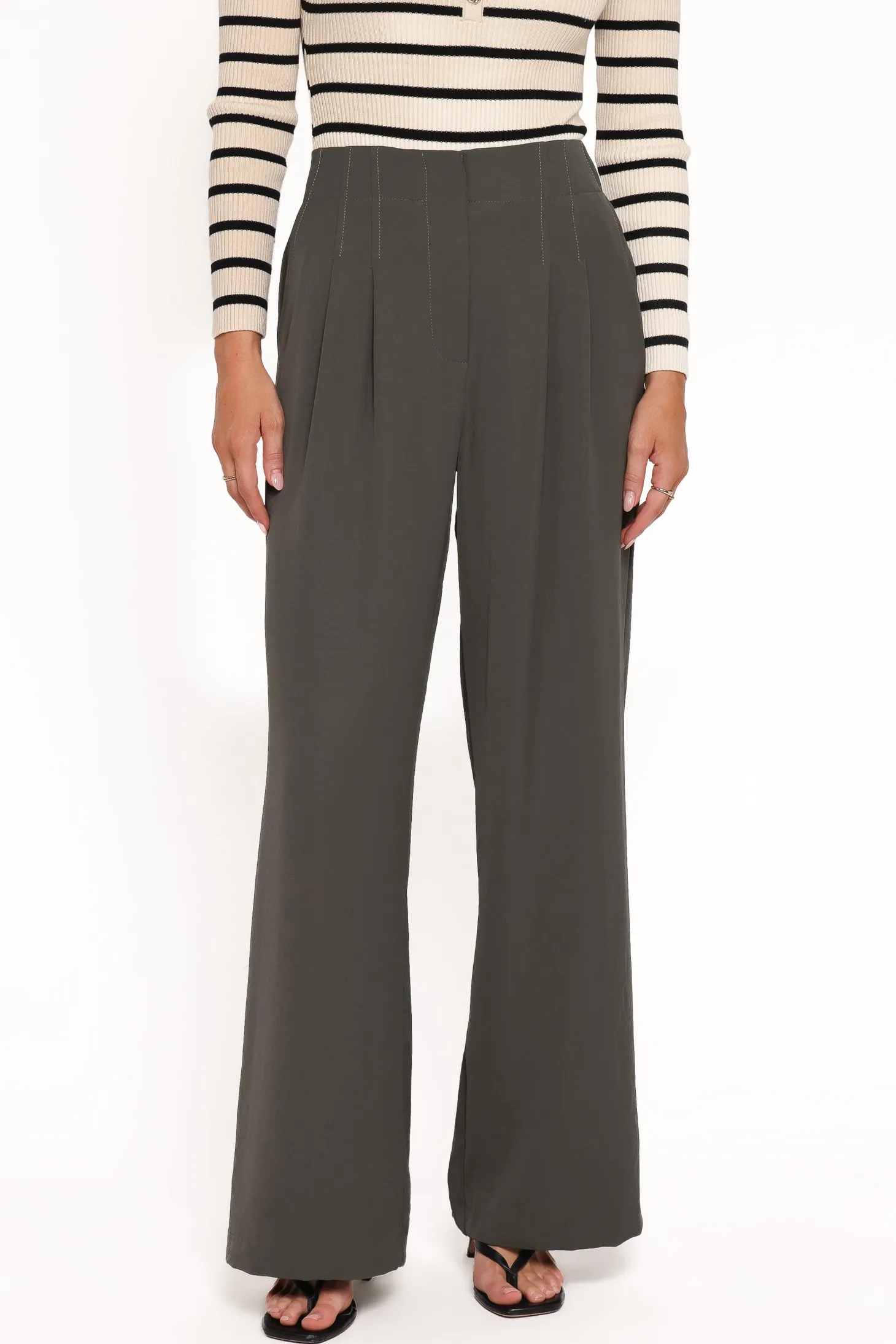 Hayden Pleated Wide Leg Pant