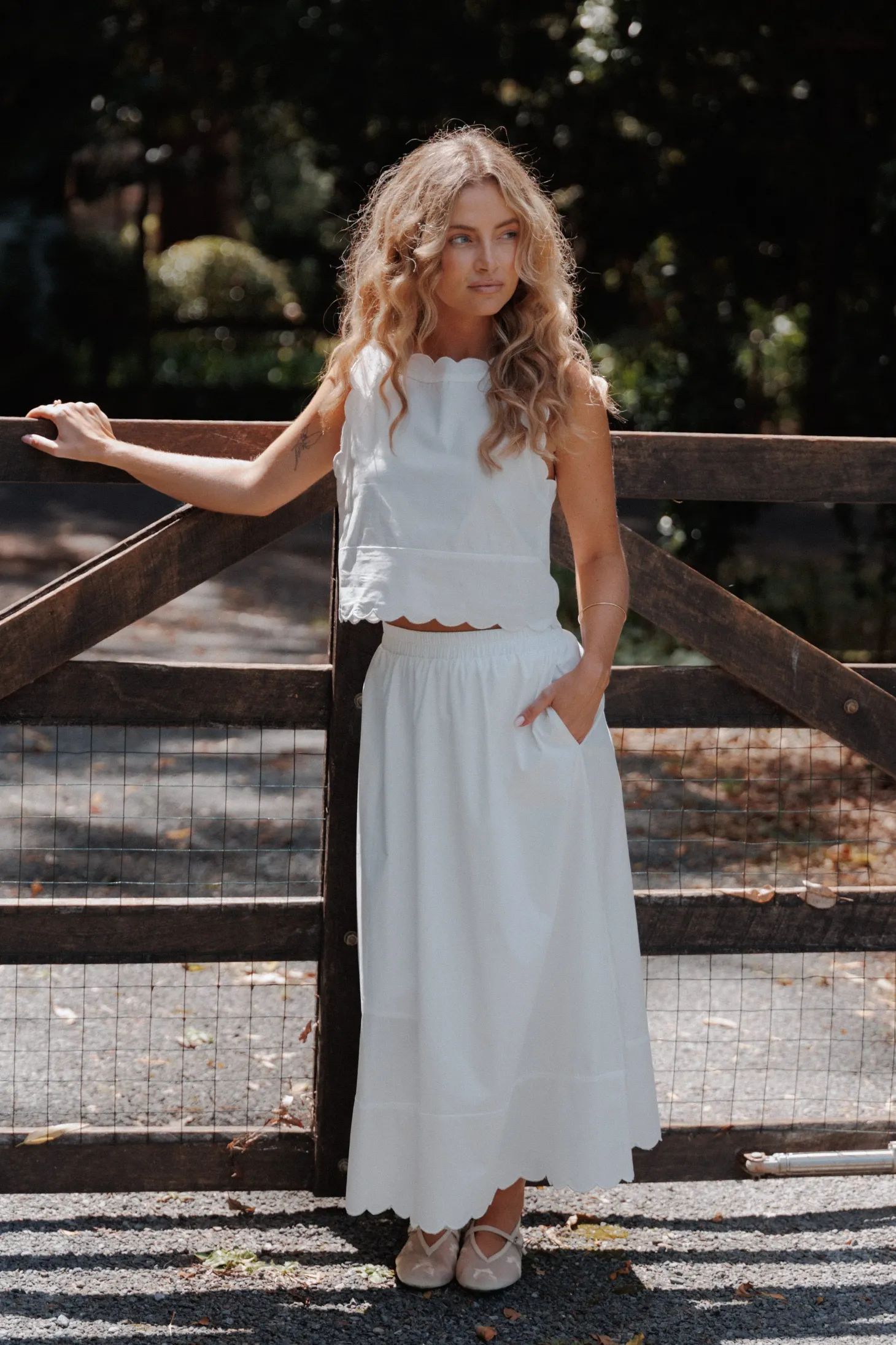 Heather Maxi Skirt Set