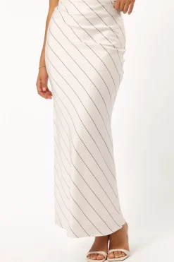 Heidi Stripe Slip Skirt