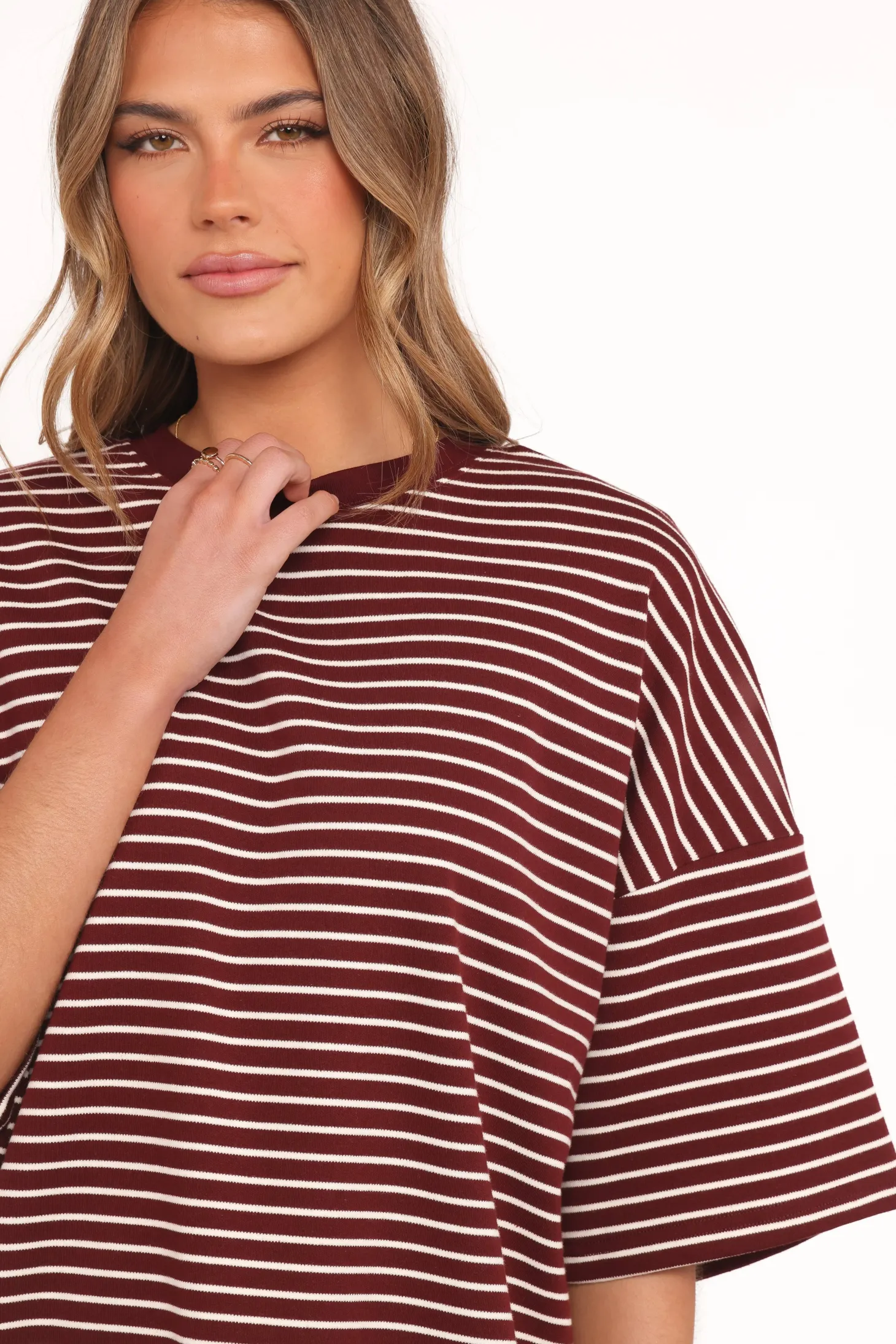 Hellen Stripe Short Set