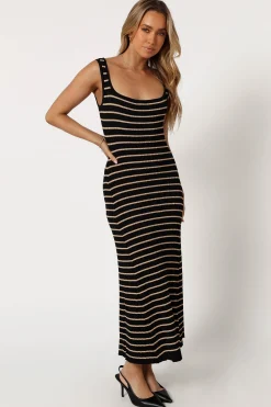 Henry Striped Midi Dress