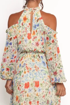 Hilary Pleated Maxi Dress