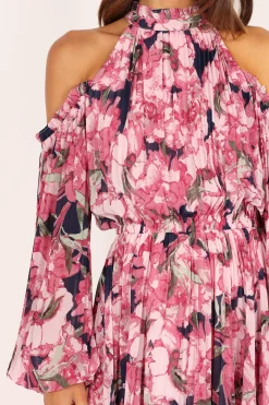 Hilary Pleated Maxi Dress