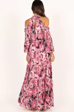 Hilary Pleated Maxi Dress