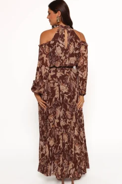 Hilary Pleated Maxi Dress