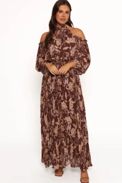 Hilary Pleated Maxi Dress