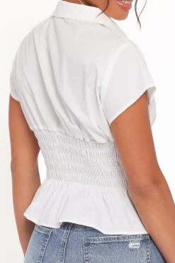 Ione Peplum Shirt