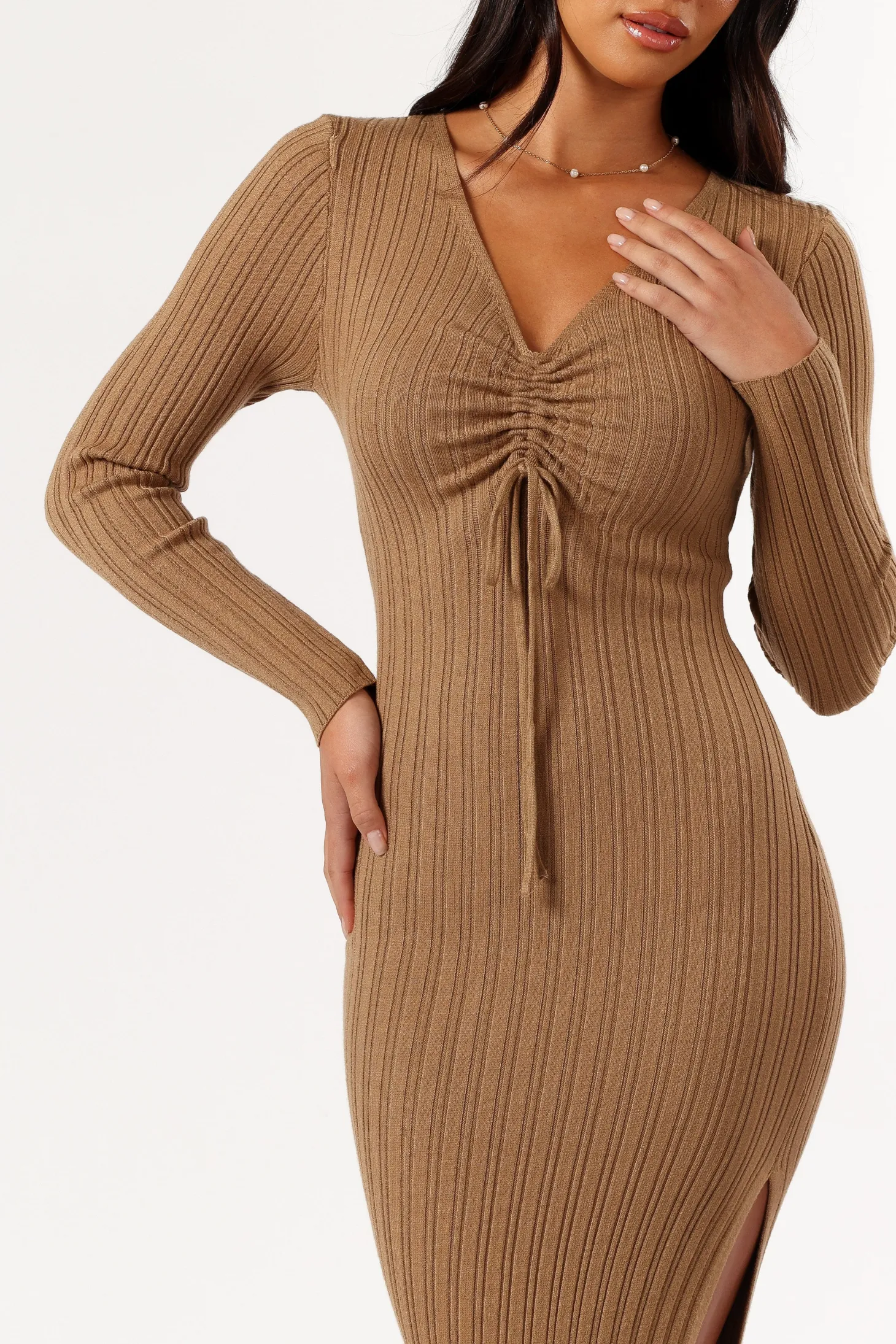 Irene Long Sleeve Midi Dress