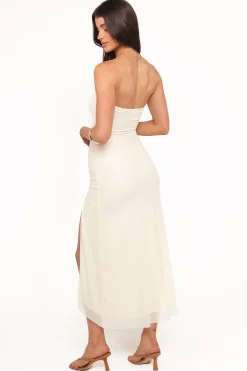 Iridessa Strapless Midi Dress