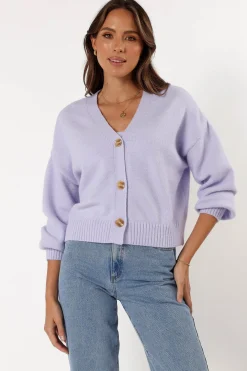 Isabel Button Front Cardigan