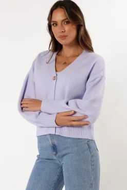 Isabel Button Front Cardigan