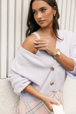 Isabel Button Front Cardigan