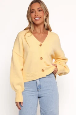Isabel Button Front Cardigan