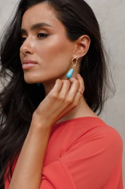 Isabella Turquoise Earrings