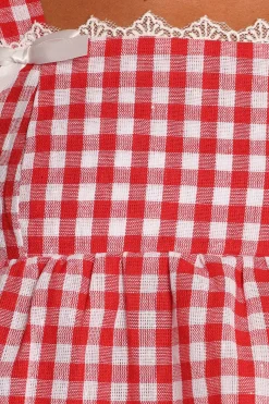Isidore Gingham Short Set