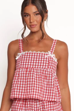 Isidore Gingham Short Set