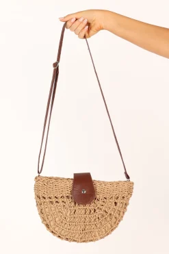Isle Straw Crossbody Bag