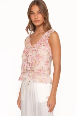 Ismena Tie Front Top