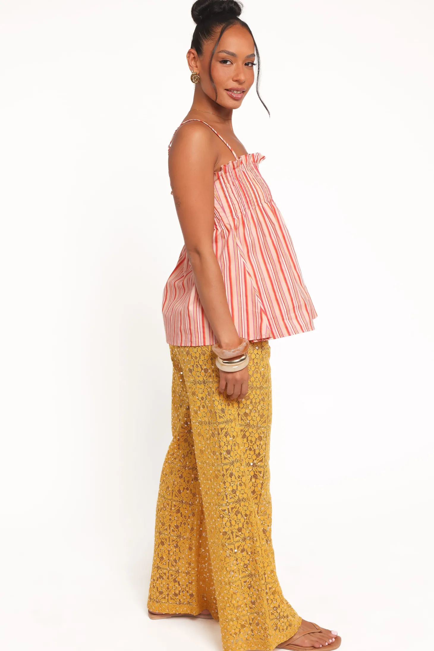 Jacinta Sequin Lace Pant