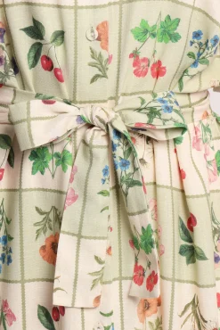 James Button Through Maxi Dress