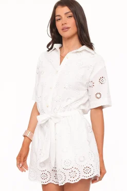 Jamie Tie Front Romper