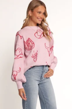 Jax Western Knit Sweater