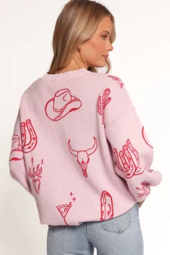 Jax Western Knit Sweater
